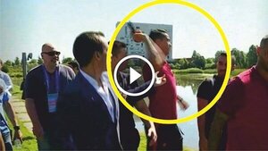 Cristiano Ronaldo explota y lanza un micrófono a un lago (VÍDEO) - Paraguaype.com