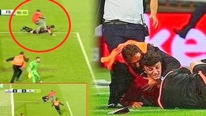 Terrible agresión a un línea en el fútbol turco (VÍDEO) - Paraguaype.com