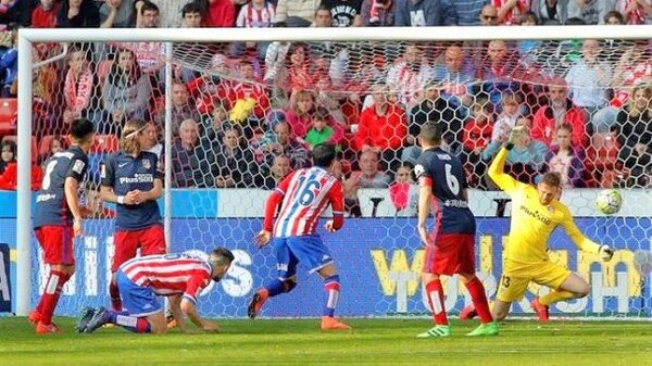 Sporting de Gijón vs Atlético de Madrid Goles Resumen Resultado Liga BBVA 2016 - Paraguaype.com