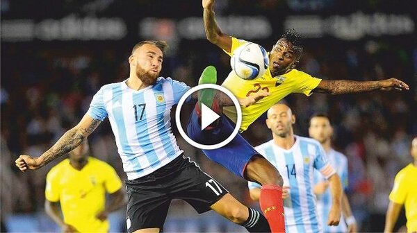 Argentina vs Ecuador (0-2) Goles Resumen Resultado Eliminatorias Rusia 2018 - Paraguaype.com