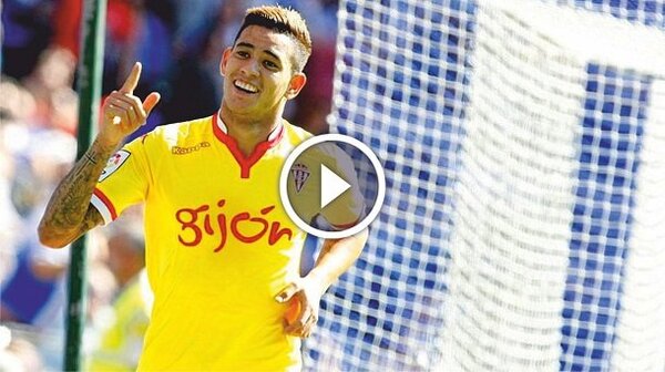 Tony Sanabria marca dos goles en el triunfo del Gijón (VÍDEO) - Paraguaype.com