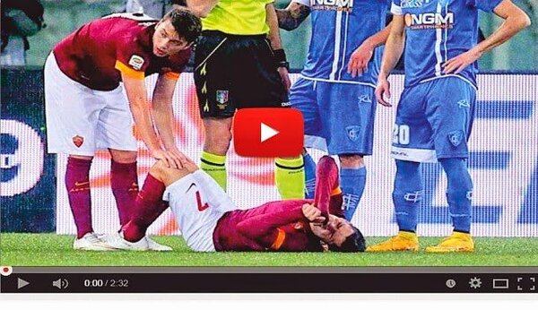 Así fue la terrible lesión de Iturbe (VIDEO) - Paraguaype.com