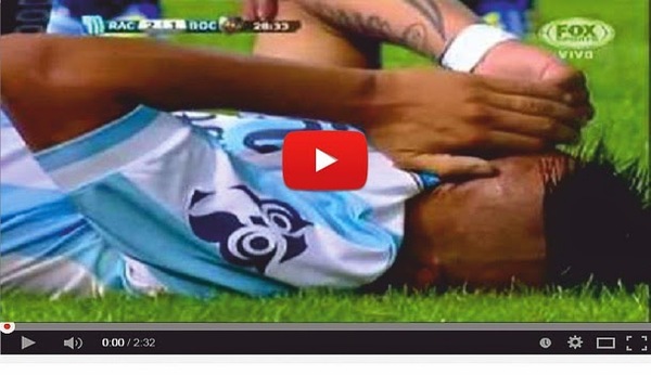 Patada criminal en un partido del fútbol Argentino (VÍDEO) - Paraguaype.com