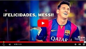 Lionel Messi máximo goleador de la liga española (VIDEO) - Paraguaype.com
