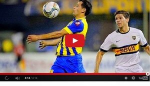 Deportivo Capiata vs Boca Juniors 0-1 (4-3) Goles Resultado Penales Copa Sudamericana 2014 - Paraguaype.com
