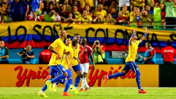 Brasil vs Colombia (1-0) Goles, Resumen, Resultado Amistoso 2014 - Paraguaype.com