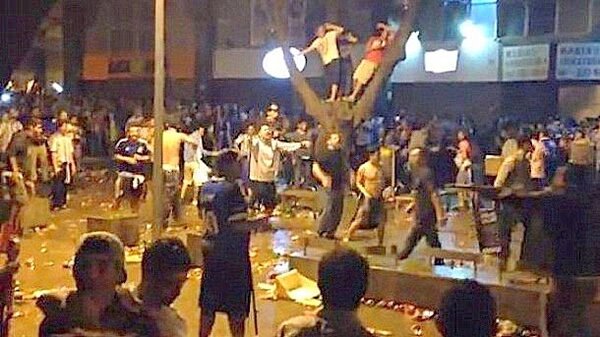 Batalla campal entre argentinos y brasileños en Belo Horizonte (VIDEO) - Paraguaype.com