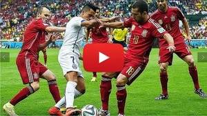 España vs Chile (0-2) Resumen y Goles Mundial Brasil 2014 - Paraguaype.com
