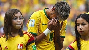 Neymar llora al cantar el himno de Brasil (VIDEO) - Paraguaype.com