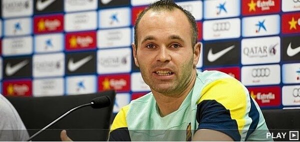 Iniesta: Se han dicho cosas que no son ciertas acerca de mi renovación - Paraguaype.com