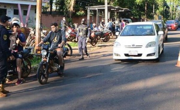 Automovilista que habría golpeado a un PMT fue imputado