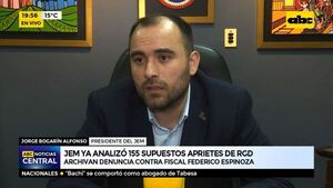 JEM ya analizó más de un centenar de aprietes en caso RGD - ABC Noticias - ABC Color