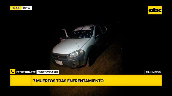 7 muertos tras enfrentamiento en Canindeyú - Crimen y castigo - ABC Color