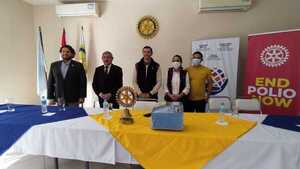 ROTARY CLUB DE ENCARNACIÓN ENTREGÓ EQUIPO SELLADOR DE BOLSAS DE TUBULADORA A SALUD