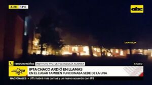 Instituto de Tecnología Agraria se incendió.  - ABC Noticias - ABC Color