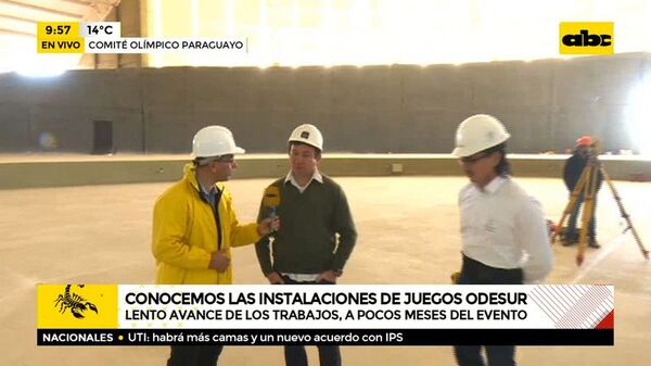 Conocemos las instalaciones de Juegos Odesur - ABC Noticias - ABC Color