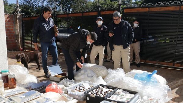 Incautan medicamentos no autorizados en Luque
