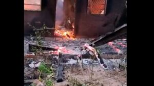 Filial de la UNA en el Chaco sufre incendio de grandes proporciones