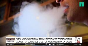 Neumólogo advierte que vapear es tan dañino como fumar cigarrillo