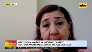 Niños de 9 y 10 años ya inician el “vapeo”  - ABC Noticias - ABC Color