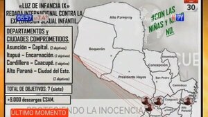 Allanamientos en simultáneo por presunta explotación infantil | Noticias Paraguay