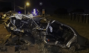 Violento choque acaba con la vida de un conductor en Luque - Noticiero Paraguay