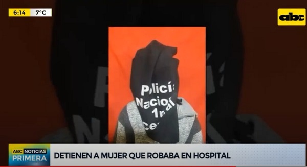 Detienen a sospechosa de intento de robo en hospital