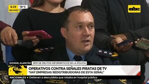 Operativos contra señales piratas de TV.  - ABC Noticias - ABC Color