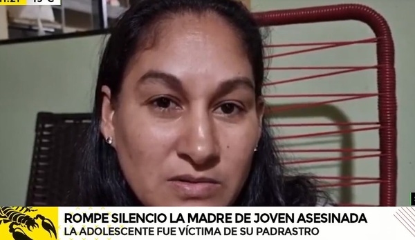 Madre de adolescente asesinada clama por justicia y seguridad