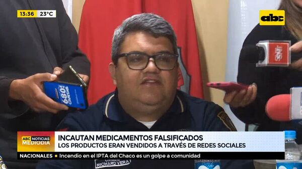 Incautan medicamentos falsificados - ABC Noticias - ABC Color