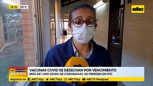 Vacunas covid se desechan por vencimiento  - ABC Noticias - ABC Color