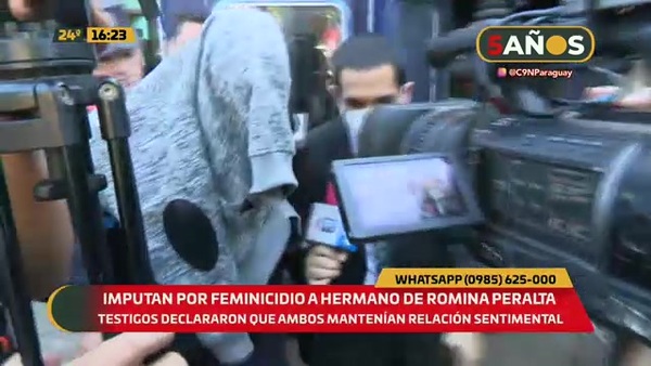 Imputan por feminicidio a hermano de Romina Peralta - C9N