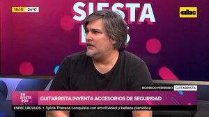 Guitarrista inventa accesorios de seguridad - Ensiestados - ABC Color