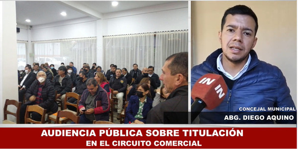 AUDIENCIA PÚBLICA SOBRE TITULACIÓN EN EL CIRCUITO COMERCIAL