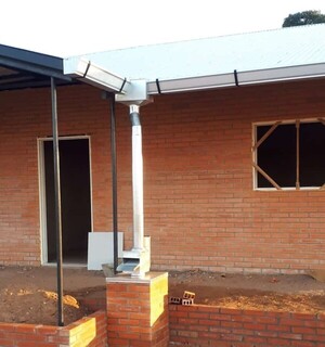 Hojalatería Chaco experta en fabricación e instalación de canaletas en el Chaco