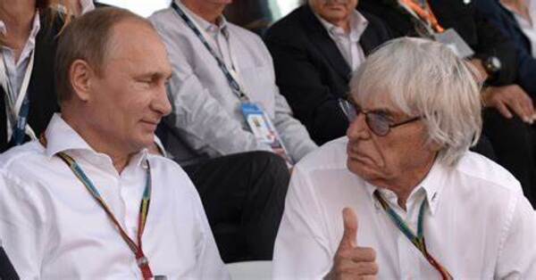 Bernie Ecclestone acerca de Putin: «Recibiría una bala por el»