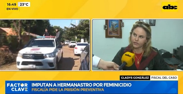 Imputan por feminicidio a hermanastro de adolescente