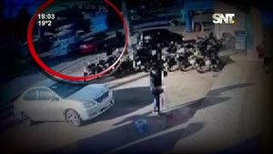 Choque en cadena en esquina peligrosa de Itauguá - SNT
