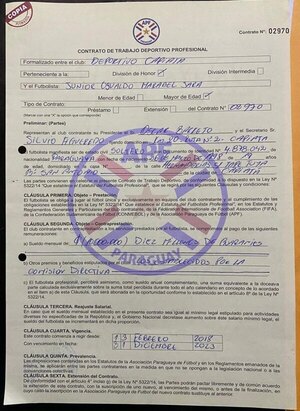 Alan Benítez no renovó y deja Cerro Porteño - Paraguaype.com