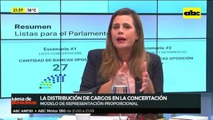 Unión de parlamentarios en una lista de Concertación no es la mejor opción, concluyen - Política - ABC Color