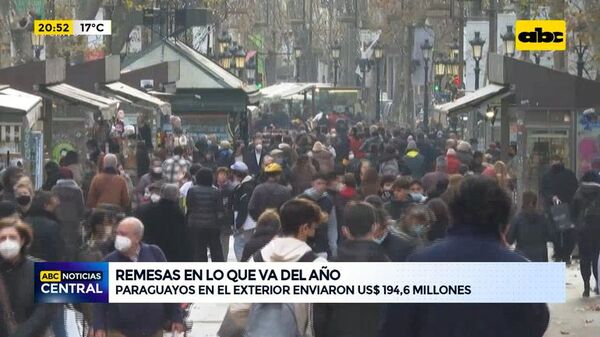 Remesas en lo que va del año - ABC Noticias - ABC Color