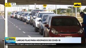 Largar filas para hisopados de COVID-19 - ABC Noticias - ABC Color