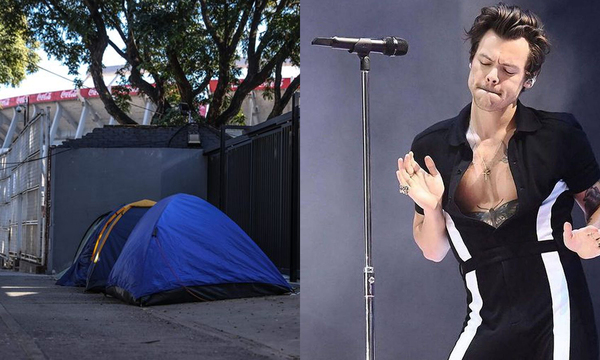 Faltan cinco meses, pero en Argentina ya acampan para ver a Harry Styles - OviedoPress