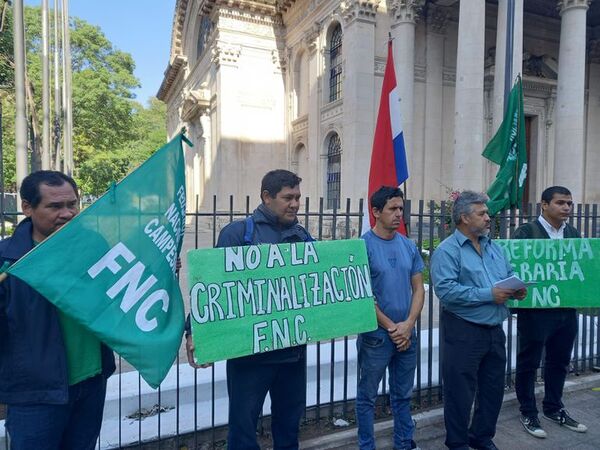 Federación Nacional Campesina anuncia movilización a nivel nacional desde el lunes - Nacionales - ABC Color