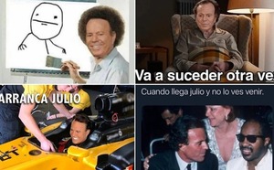 ¡Toda una tradición! Los mejores memes de julio, un mes protagonizado por Julio Iglesias - Megacadena — Últimas Noticias de Paraguay