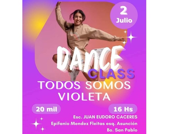 Organizan 'master class' de zumba a beneficio de niña con parálisis cerebral