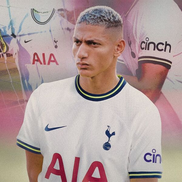 Tottenham presentó a Richarlison, quien firmó hasta 2027 - Fútbol Internacional - ABC Color