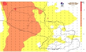 Meteorología emite aviso especial ante llegada de intenso “viento norte”