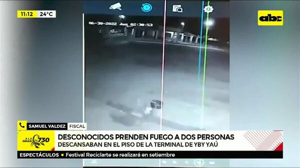 Quemados en terminal de Yby Yaú se encuentran en muy grave estado, afirman médicos - A La Gran 7-30 - ABC Color