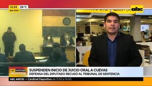 Suspenden inicio de juicio oral a Cuevas - ABC Noticias - ABC Color
